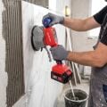 WORKPRO WP397018 20V 123MM Şarjlı Devir Ayarlı Profesyonel Seramik ve Fayans Vantuz Makinesi Aküsüz