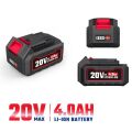 WORKPRO WP395002V 20Volt 4.0Ah. Li-ion Profesyonel Yedek Akü