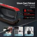 KOBB KBV20 12Volt/ Li-ion Şarjlı Kömürsüz Motor Hibrit Araç Süpürgesi + 8 Parça Aksesuar Seti + Taşıma Çantası