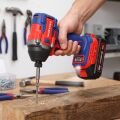 WORKPRO WP390107 20Volt 2.0Ah. Li-ion 230Nm Çift Akü Kömürsüz Profesyonel Şarjlı Darbeli Tornavida