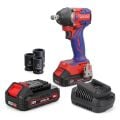 WORKPRO WP390226 20Volt 2.0Ah. Li-ion 1/2’’ 360Nm Çift Akü Kömürsüz Profesyonel Şarjlı Somun Sıkma