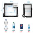 Acopower PX50 12/24/220Volt 50Litre Kompresörlü Tekerlekli Outdoor Oto Buzdolabı (Akü Dahil Değildir)