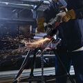 Kress KUH04.1 20Volt 5.0Ah. Li-ion Çift Akülü 125mm Kömürsüz Profesyonel Devir Ayarlı Alttan Tetikli Avuç Taşlama