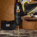 CAT DX1160.1 12Volt/2.0Ah Li-ion Tek Akülü Kömürsüz Profesyonel Şarjlı Darbeli Matkap
