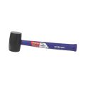WORKPRO WP241041 57mm 450Gr PVC PP Saplı Siyah Kauçuk Tokmak