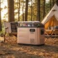 Coolist CLK50D 12/24V/220Volt 49 Litre Çift Bölmeli Outdoor Kompresörlü Bluetooth Bağlantılı Oto Buzdolabı
