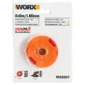WORX WA0007 1.65mmX5Metre Çift Çıkışlı Duble Helix Spiral Burgulu Yedek Misina