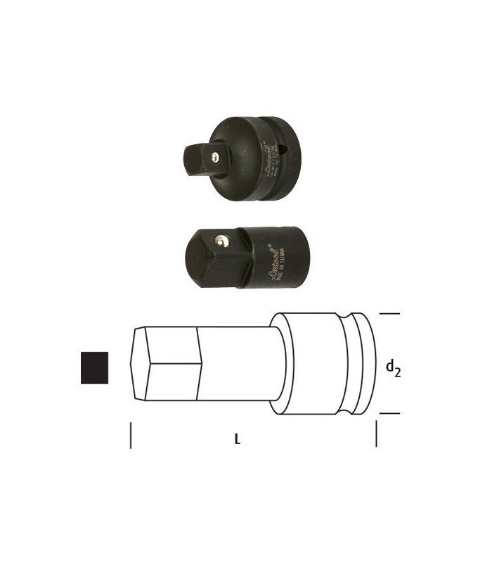 OSAKA 3/8''-1/2'' 48MM HAVALI ADAPTÖR