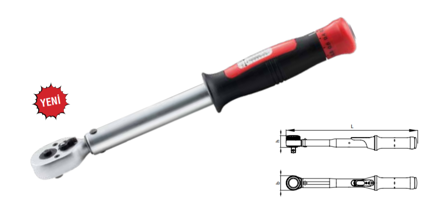 GAV PTC-100 MEKANİK TORK ANAHTARI