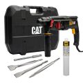 CAT DX2140.1 800Watt 3.0J 26MM SDS-Plus Profesyonel Kırıcı/Delici + 1 Ad Delici 3 Ad Kırıcı Uç