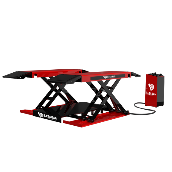 BŞR-500 3,5 TON MAKASLI ARAÇ KALDIRMA LİFTİ