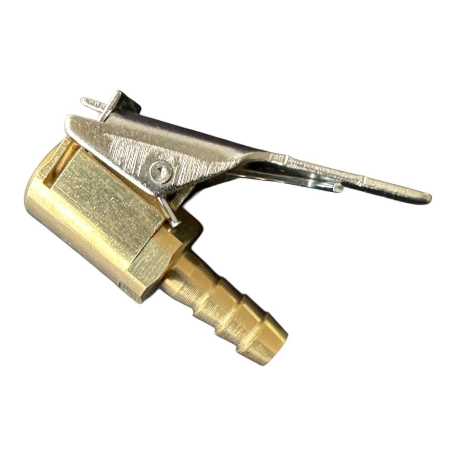 Lastik Şişirme Ucu Mandallı 6 mm (Hava Tutucusuz)