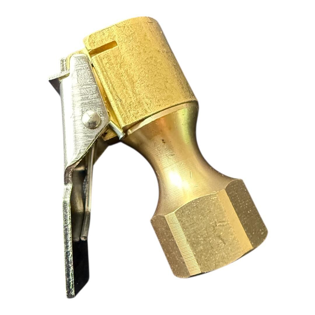 1/4 Dişi Girişli Lastik Şişirme Mandallı (Hava Tutucusuz)