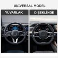 Michelin MC1003NAZ Premium Suni Deri Direksiyon Kılıfı MAVİ