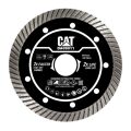 CAT DA09011 115mm Profesyonel Beton, Tuğla, Parke Taşı Elmas Kesme Diski (Turbo Kanallı Kenar)