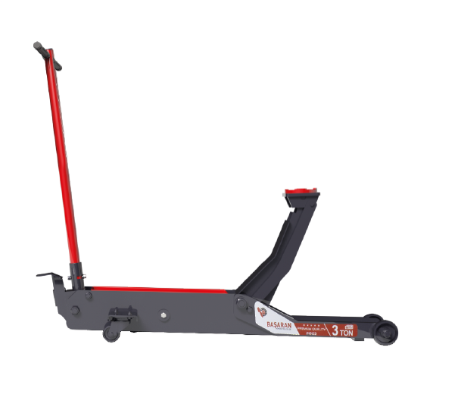 BAŞARAN BŞR-12 Alçak Profil 3 Ton Hidrolik Garaj Krikosu Premium